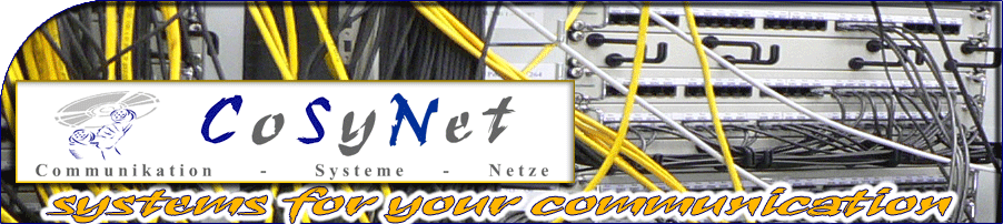CoSyNet Communikation-Systeme- Netze Rohde & Brahm GbR